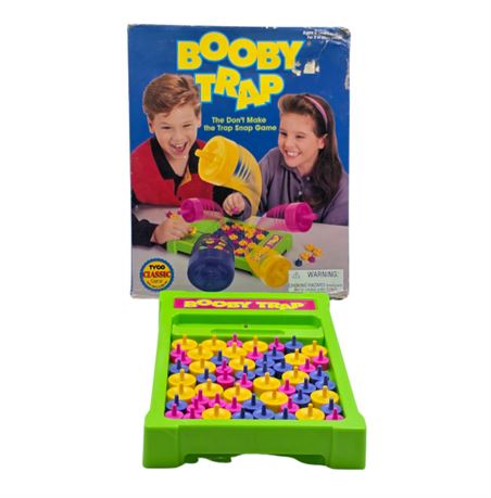 VTG Booby Trap Game - Clean & Complete