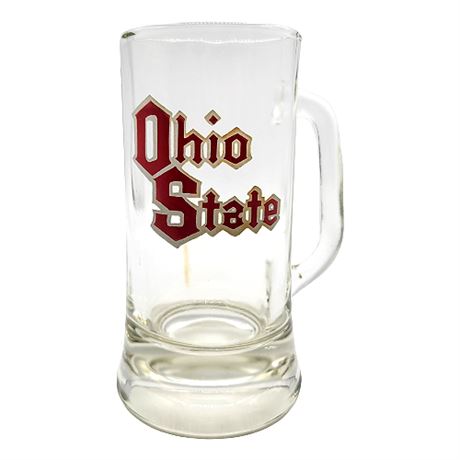 Vintage Ohio State Beer Glass