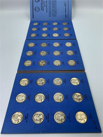 COMPLETE 1946-1959 Washington Head Quarter Coin Collection