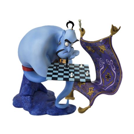 Disney "I'm Losing to a Rug" Genie Aladdin Figurine (WDCC)