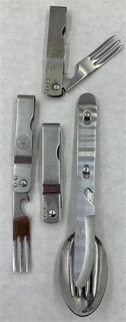 BSA Folding Forks & Vintage Camp Flatware