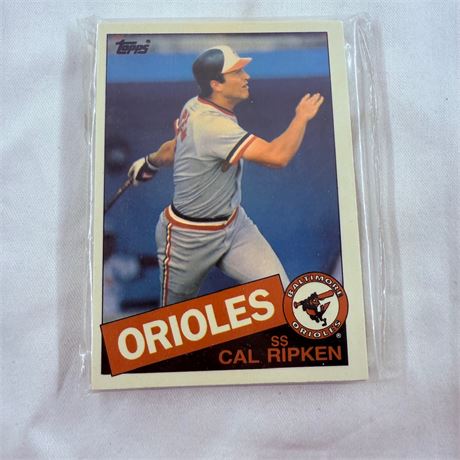 1985 Topps Tiffany Baltimore Orioles Set