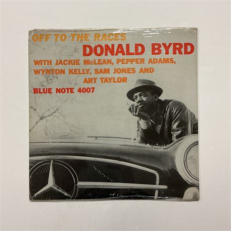 Donald Byrd Off To the Races Sealed Vinyl Record