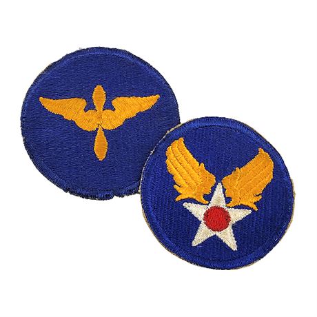 WWII US Army Airforce Shoulder Patches