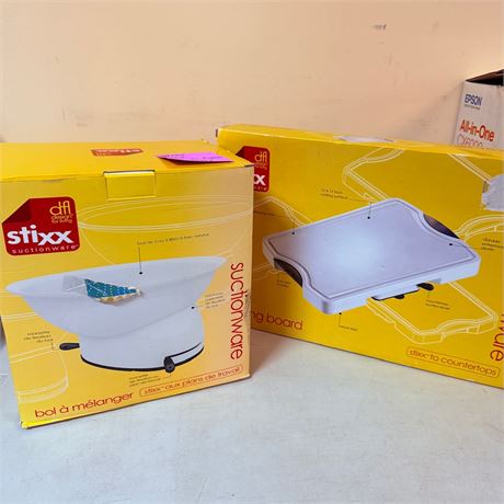 Stixx Bowl + Cutting Board