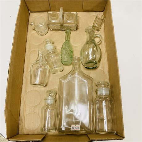 Antique + Vtg Glass Lot
