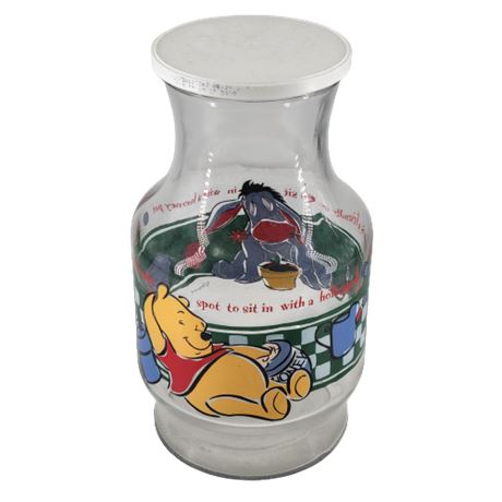 Vintage Disney Winnie the Pooh Juice Carafe with Lid