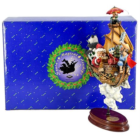 Santa's Magical Airships "A Journey to China" Ceramic Figurine