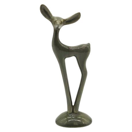 Mid-Century Roselane Ceramic Long Legged Deer Fawn Figurine