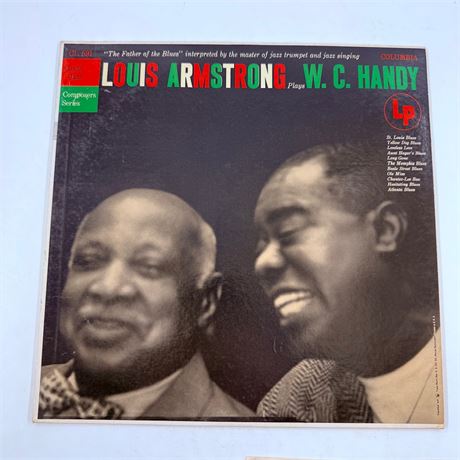 Louis Armstrong Plays WC Handy Vinyl Record
