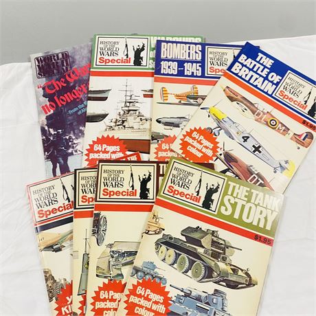 8 World War Magazines