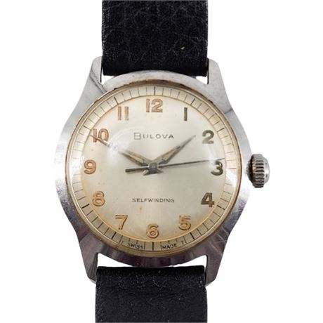 Men's Vintage Bulova Selfwinding Wristwatch