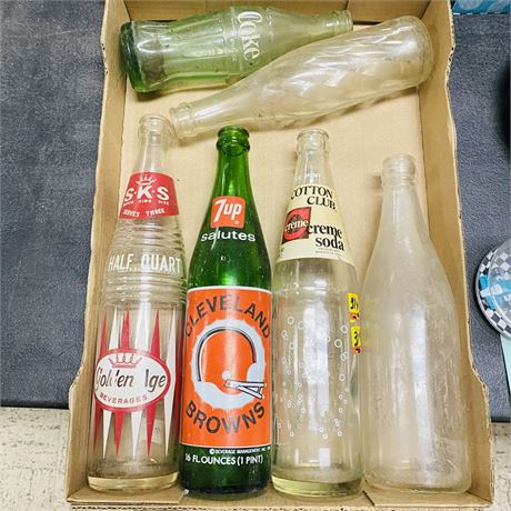 Vintage Pop Bottles