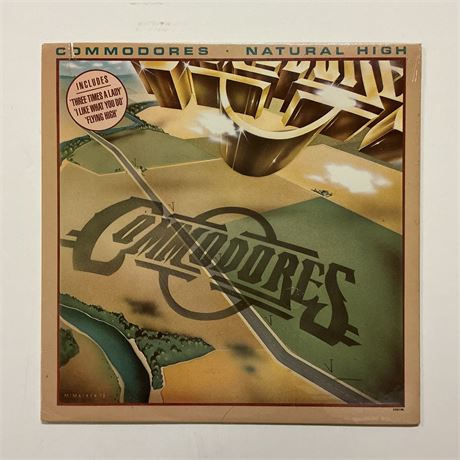 The Commodores Natural High Sealed Vinyl Record