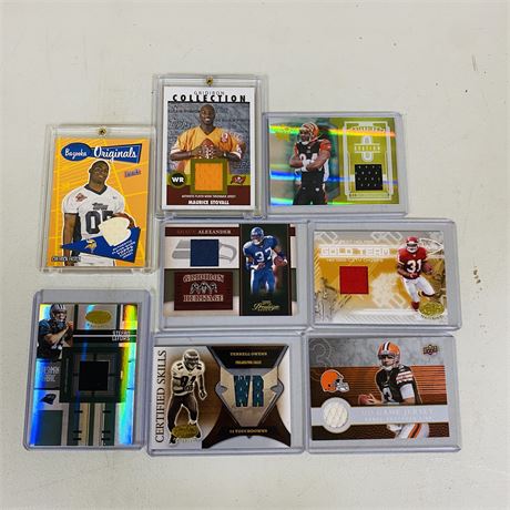 8 Jersey Patch Cards