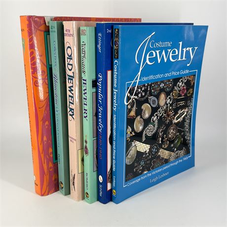 Lot of Jewelry Identification & Information Books