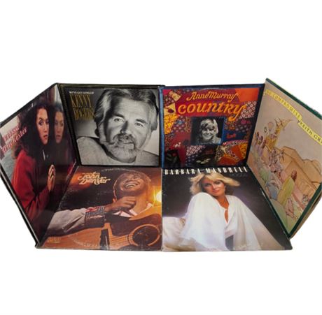 Lot of 6 Vintage Easy Listening Records