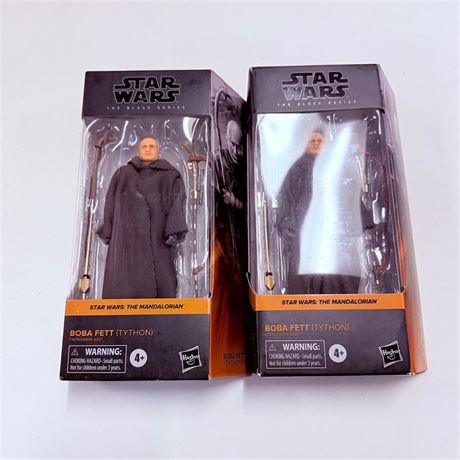 2 New Star Wars Boba Fett Action Figures