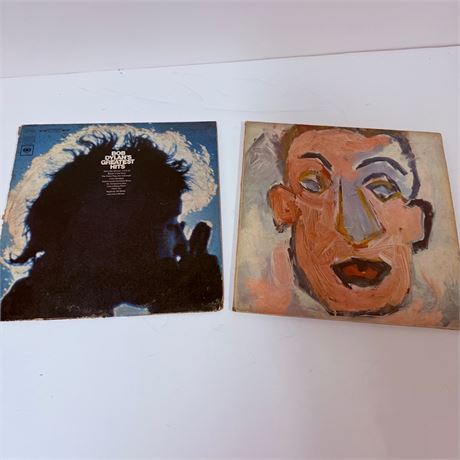 2 Bob Dylan Vinyl Albums