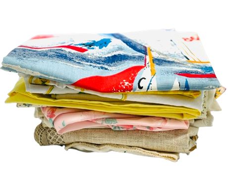 Vtg Linens & Fabric