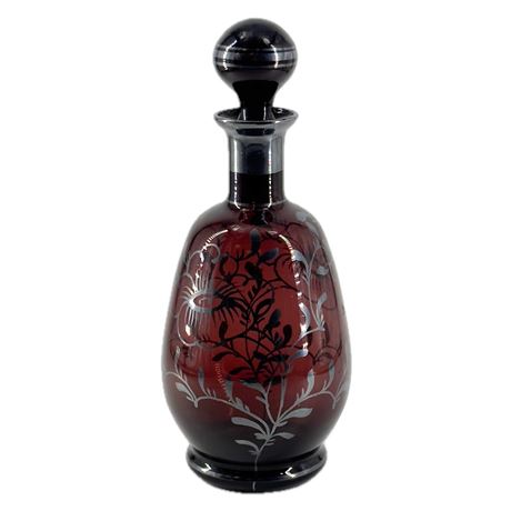 Vintage Murano Amethyst Decanter