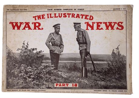 December 1914 The Illustrated War News London Published War Magazine