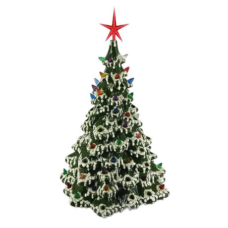 Vintage Ceramic Mold Christmas Tree