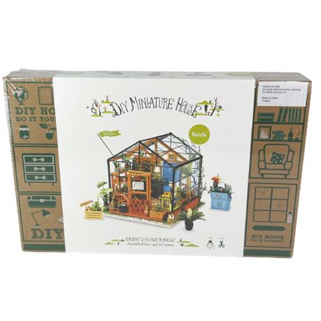 Cathy's Flower House Miniature Greenhouse Kit