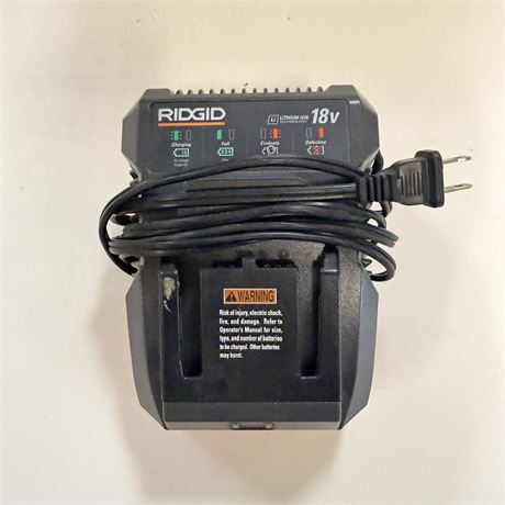 Ridgid Battery Charger