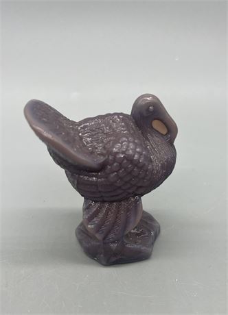Mosser Eggplant Turkey Figurine