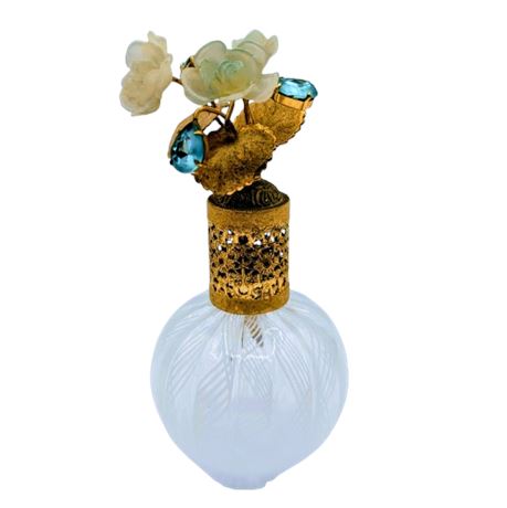 Vintage Hand-blown Perfume Bottle