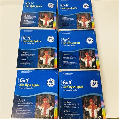 6 Boxes of Xmas Lights