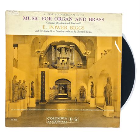 1962 E. Power Biggs "Music for Organ Brass and Percussion" Boston Brass Ensemble