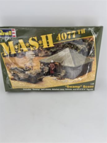 4077th MASH Swamp Scene Model