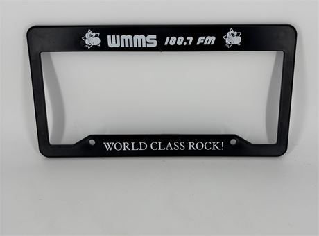 WMMS License Plate Holder