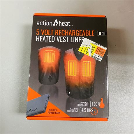 Action Heat Heated Vest Liner