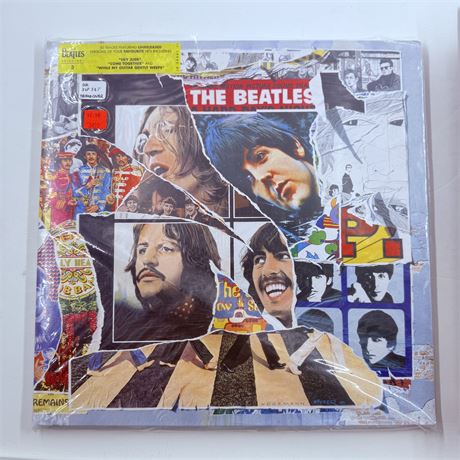 UK Release The Beatles Anthology 3 LP Set Vinyl Records