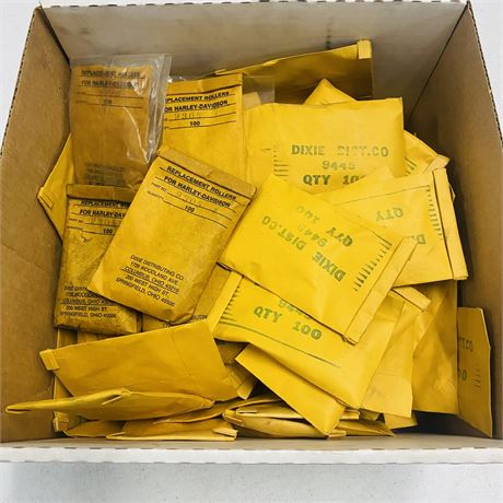Thousands of NOS Harley Davidson Bearings
