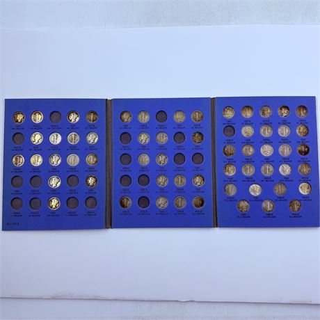 58 Mercury Dime Collection