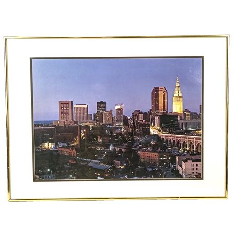 Cleveland Landscape - Vintage Photo Print