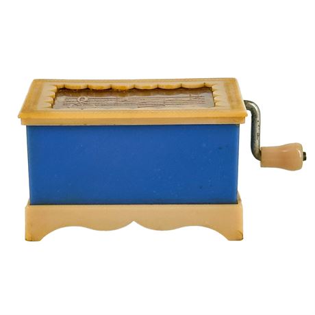 1950s Knickerbocker Hand-Wind Music Box Plays "London Bridge"