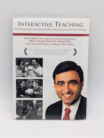 New Interactive Teaching + From Ques to Answers Doc.Harvard Eric Mazur