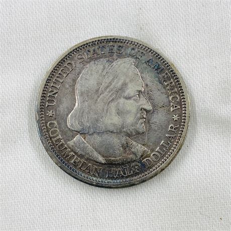 1893 Columbus Half Dollar