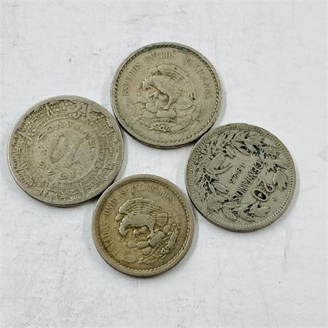 Old Silver Centavos