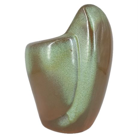 Mid-Century Frankoma Pottery Vase – Prairie Green Glaze