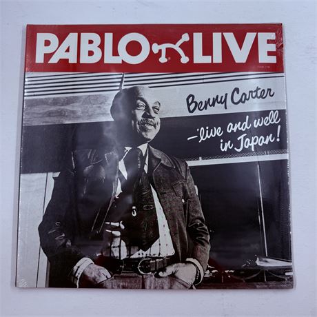Benny Carter Live And Well in Japan Sealed Vinyl Record