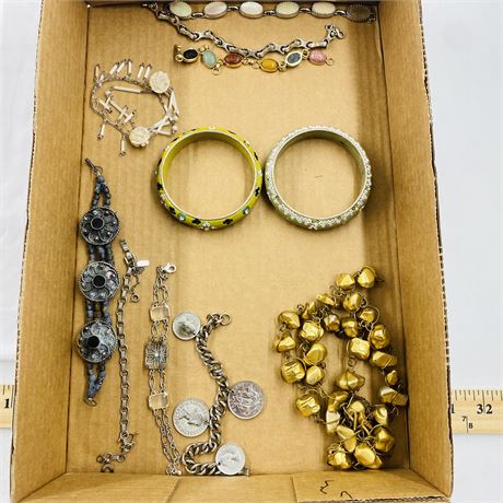 Vtg + Antique Jewelry Box Lot