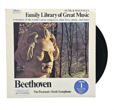 1977 Family Library of Great Music Beethoven "The Pastoral - Sixth Symphony"