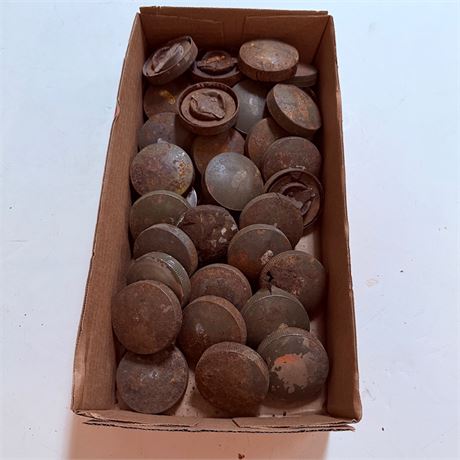NOS WWII Military Surplus Harley Davidson Oil Caps
