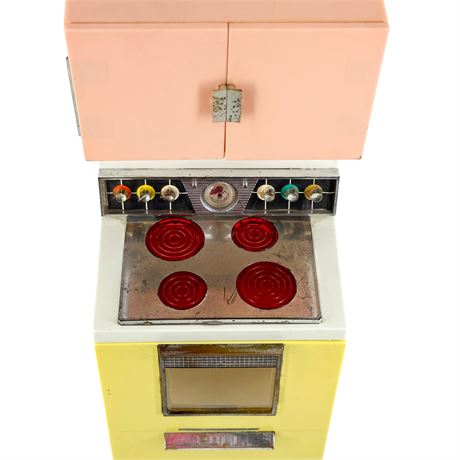 Deluxe Reading Barbie Dream Kitchen Stovetop and Oven